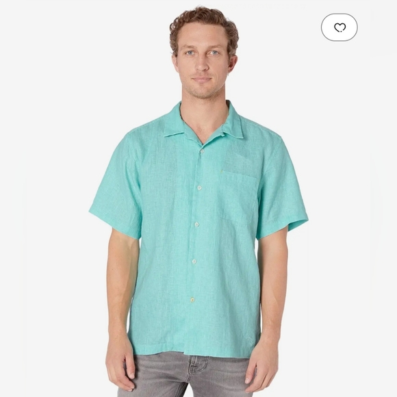 Tommy Bahama Sea Glass Camp Shirt Lawn Chair - Picture 1 of 11